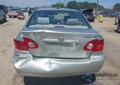 2004 Toyota Corolla Le из США, поврежденный, VIN JTDBR32E142030000